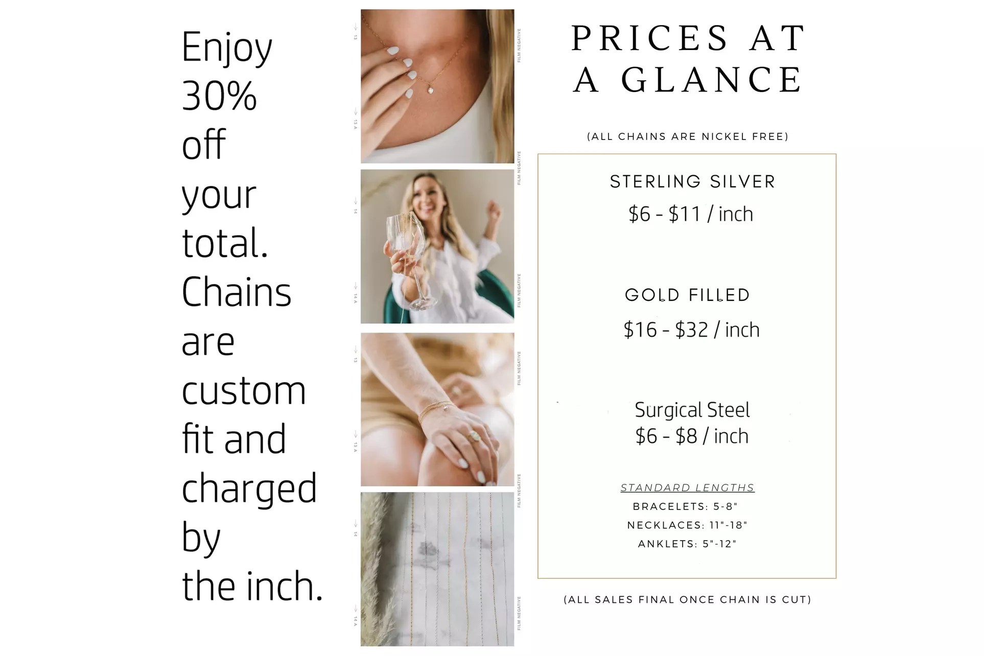 Up to 36% Off on Customizable Jewelry at Aglow Beauty Studio - Second Medium