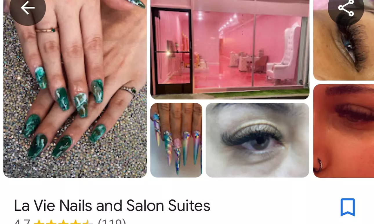 Up to 10% Off on Nail Salon - Pedicure at La Vie Nails and Salon Suites - Second Medium