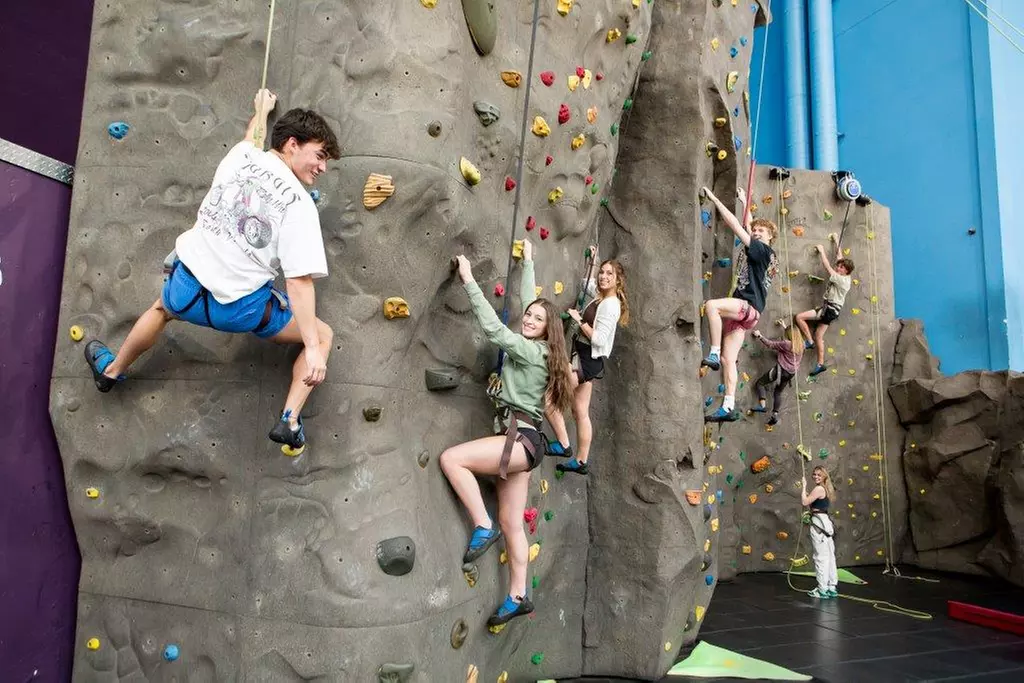 One Hour Private Indoor Rock Climbing Party for Groups