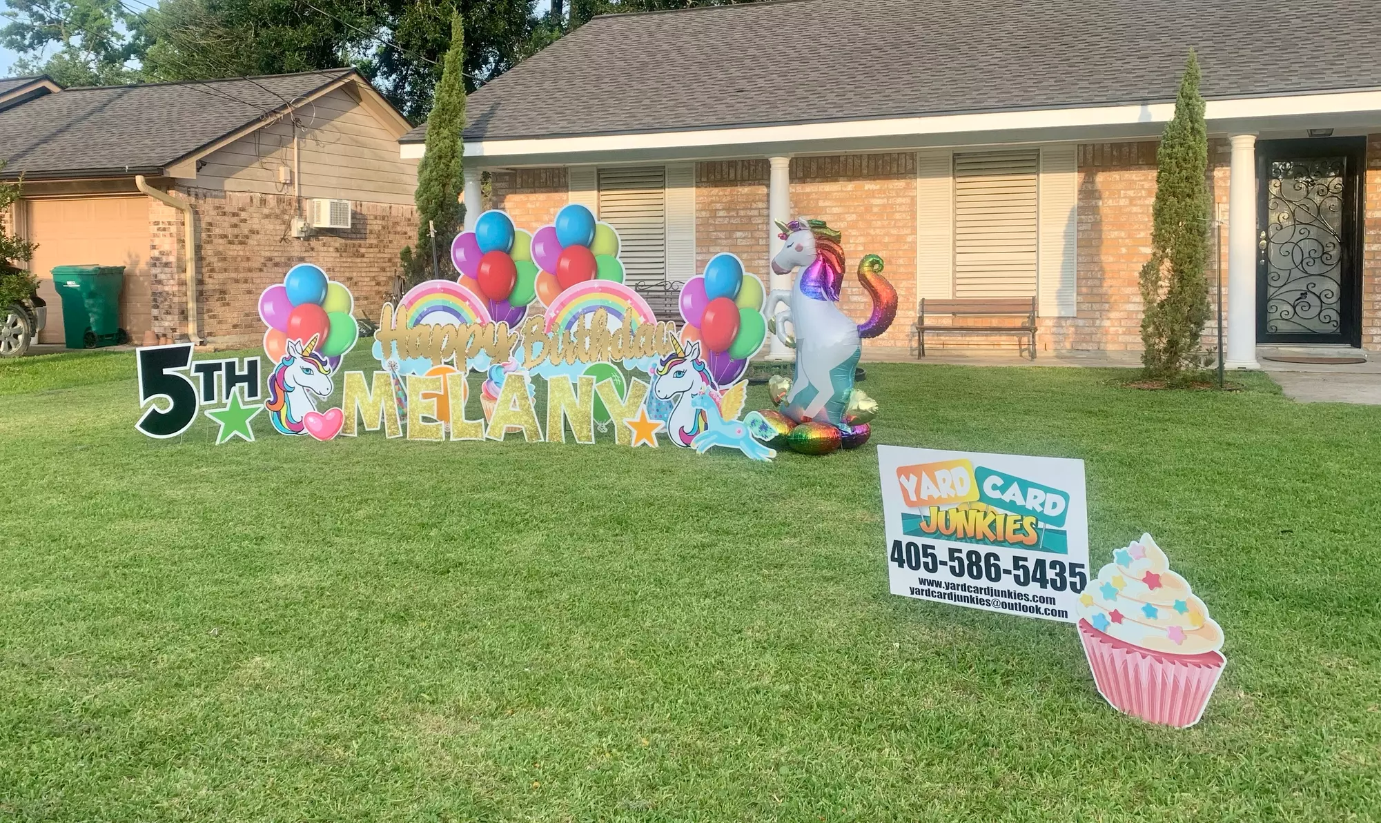 Up to 50% Off on Customizable Signs at Yard Card Junkies - Second Medium