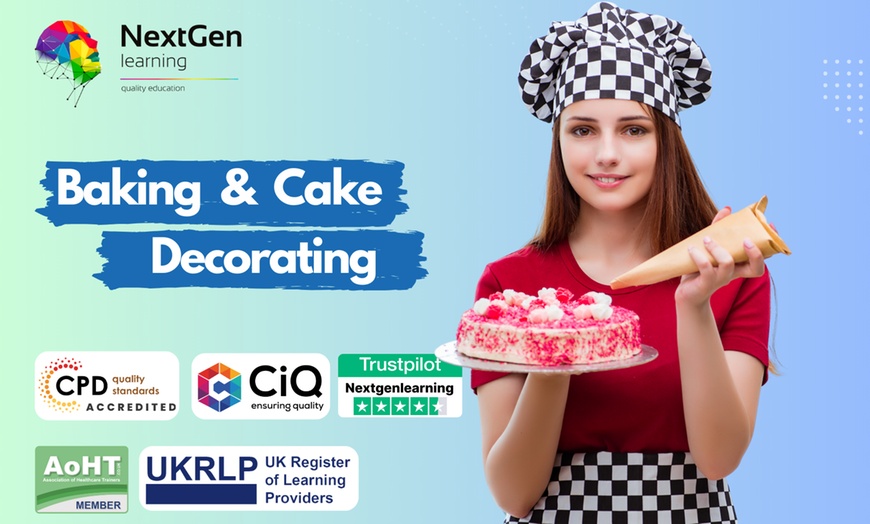 Image 1: Master Baking & Cake Decorating Skills Online