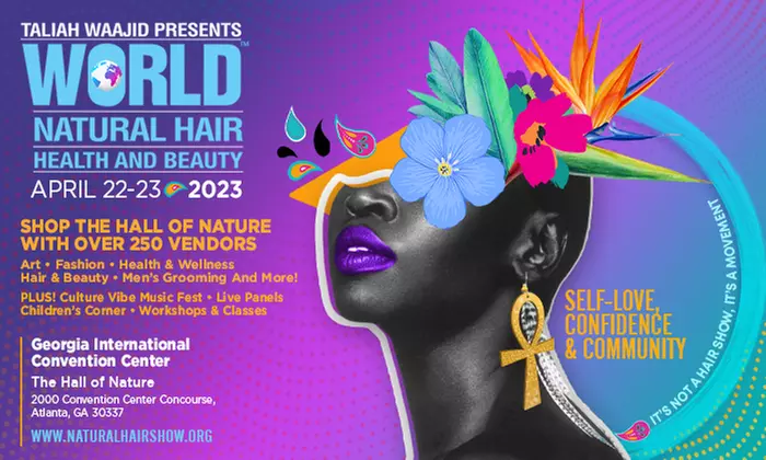 Taliah Waajid World Natural Hair Health & Beauty Show @ Georgia International Convention Center on April 22 - 23 ,2023 - Primary Image