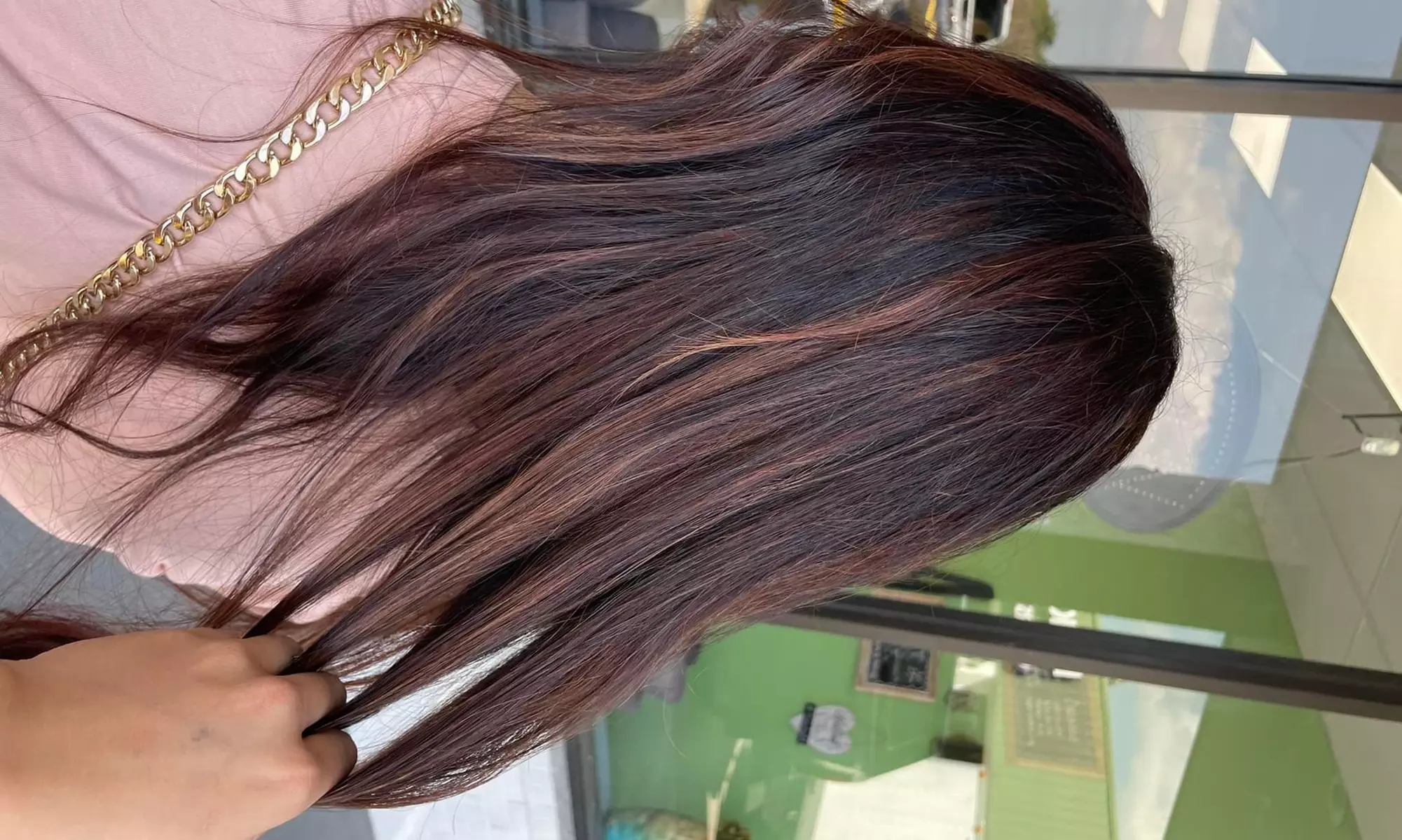 Up to 50% Off on Salon - Hair Color / Highlights at Elegant Beauty Lounge - Second Medium