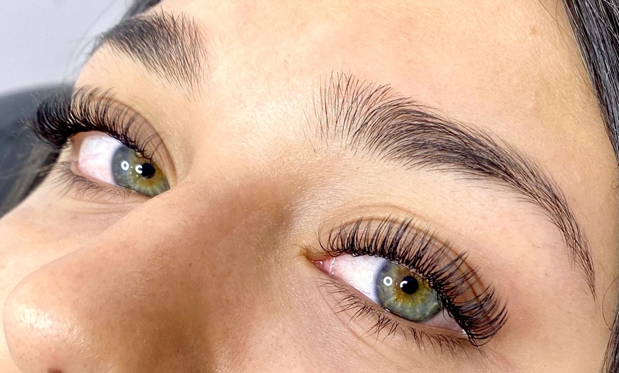 Image 3: Get Classic Eyelash Extentions, Facial Wax & Brown Tinting, or More