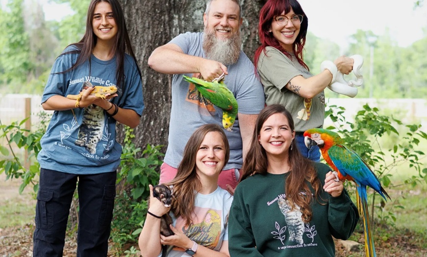 Image 11: Zookeeper for a Day Experience – Sunset Wildlife Connection Florida
