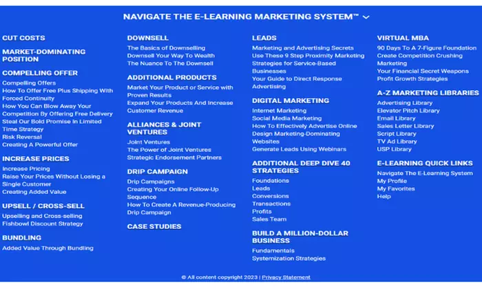 Business Mastery Program, Profit Maximizer, or 52-Week Virtual MBA