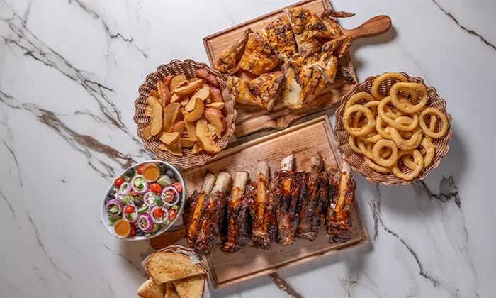 Espetada Meals for 2, with 2 Regular Sides, Rice & Fries, and More