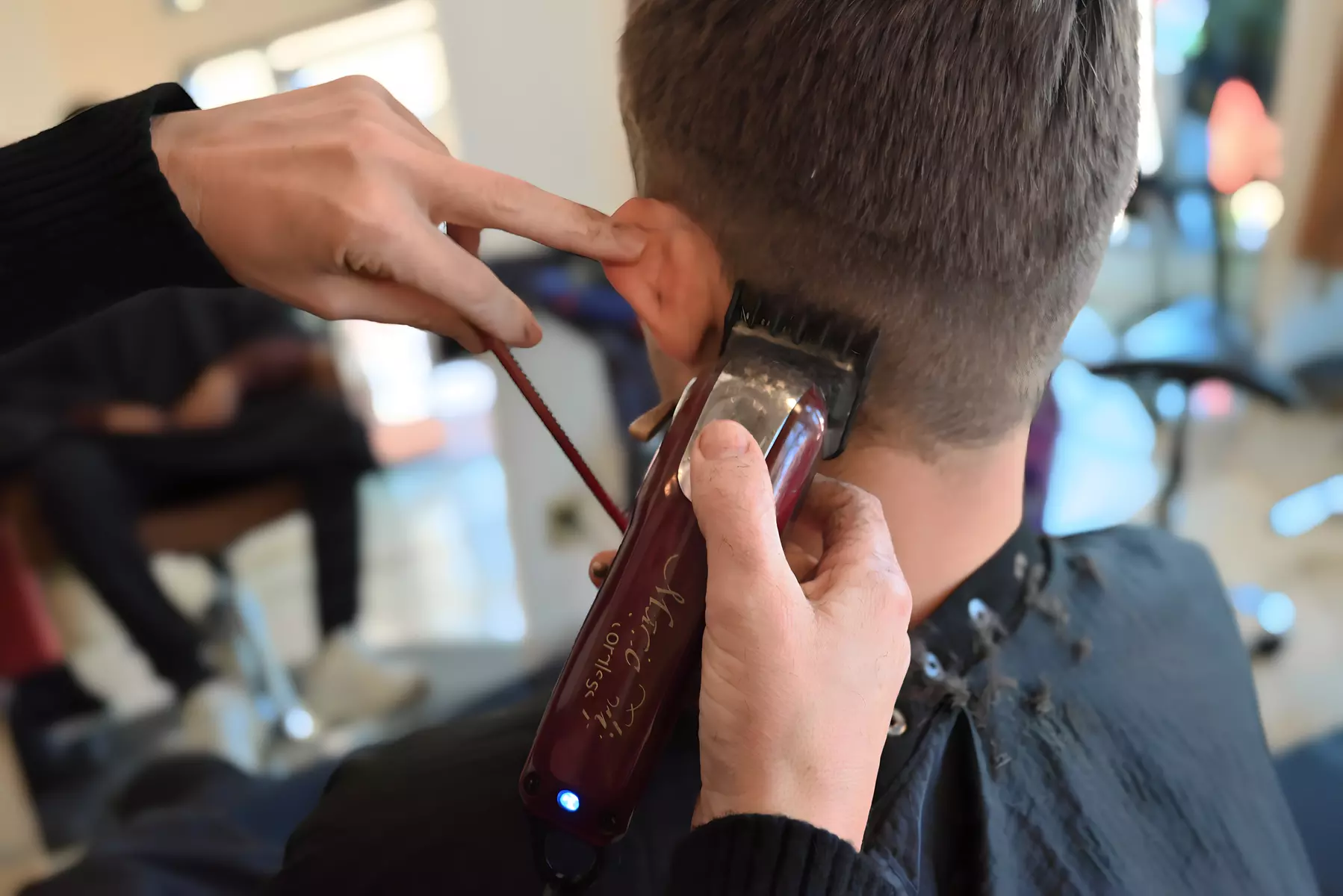 One Men's Haircut and Style w/ Deep Conditioning Treatment, Color