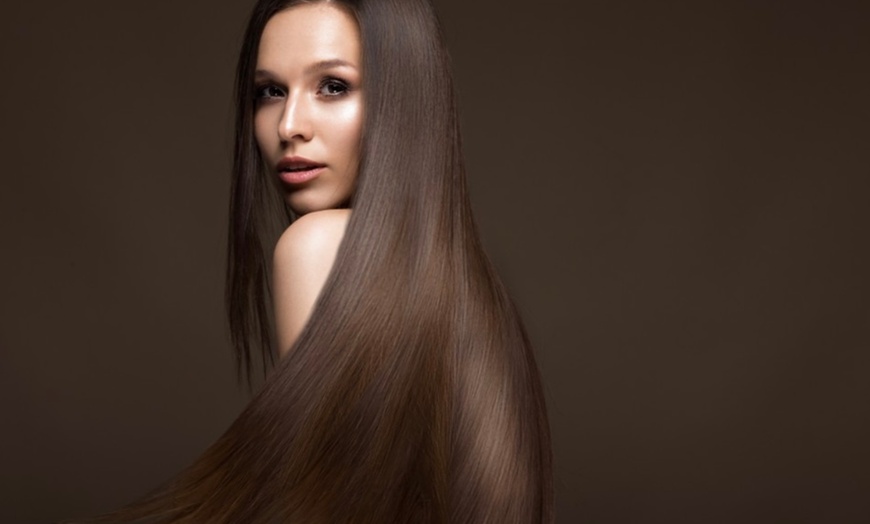 Image 1: One Brazilian Keratin Treatment and Blow Dry at Hair & Beauty By Eva 