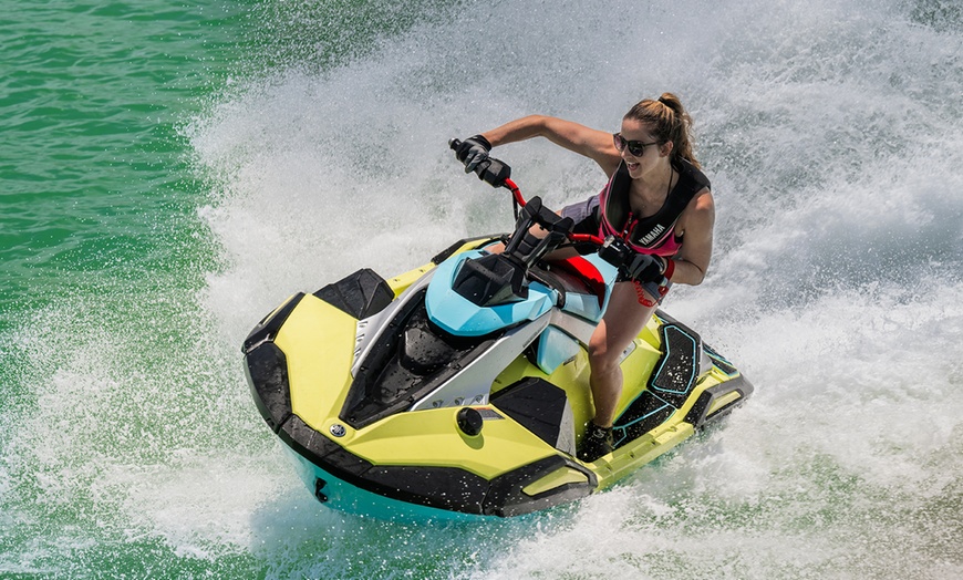 Image 1: Jet Ski Adventures: Choose From 30-, 45- or 60-Minute Rentals