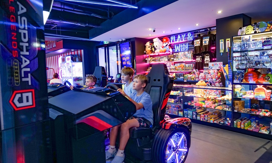 Image 4: $50, $100, $150, $200, $250, or $300 Towards Arcade Game Fun Awaits!