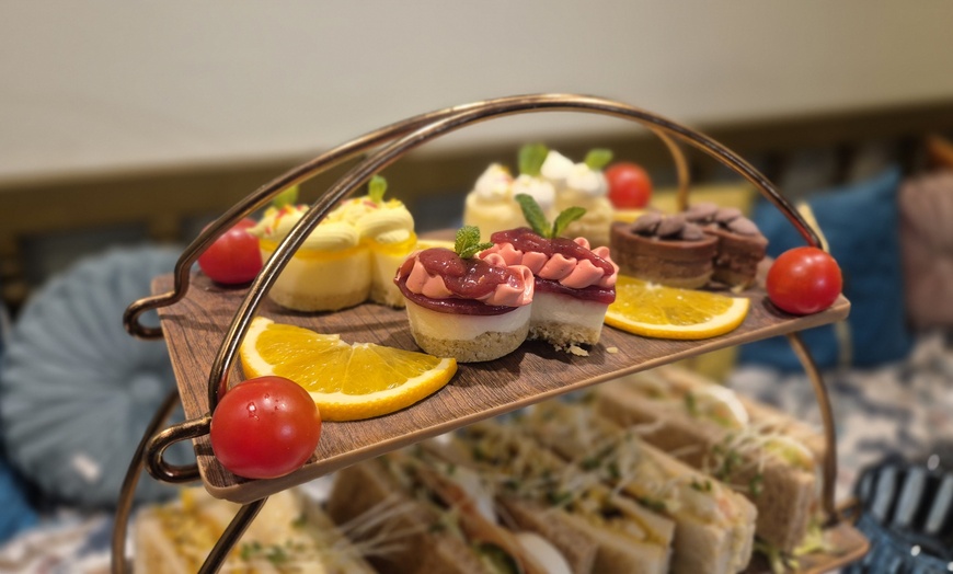 Image 3: Traditional Afternoon Tea for 2 with Optional Glass of Sparkling Wine