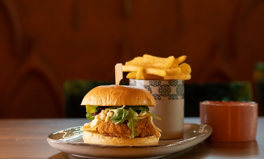 Image 9: Up to 41% Off on Restaurant speciality - Burgers at Tribez Steakhouse Leicester