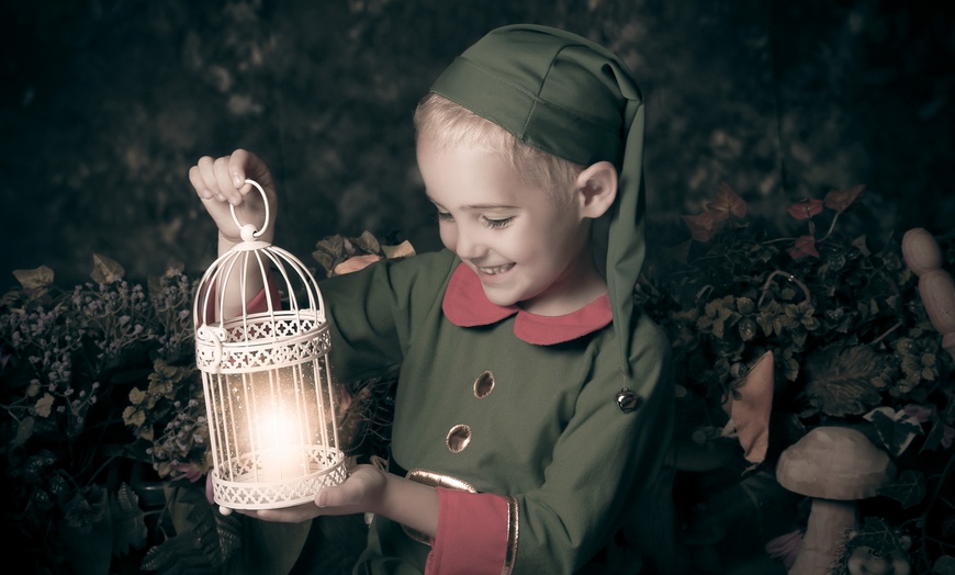 Image 5: Children's Enchanted Fairy or Elf Photoshoot with Free Print   