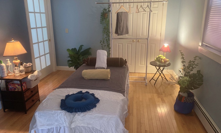 Image 1: Relaxing Body Massages with Essential Oils & Hot Stones