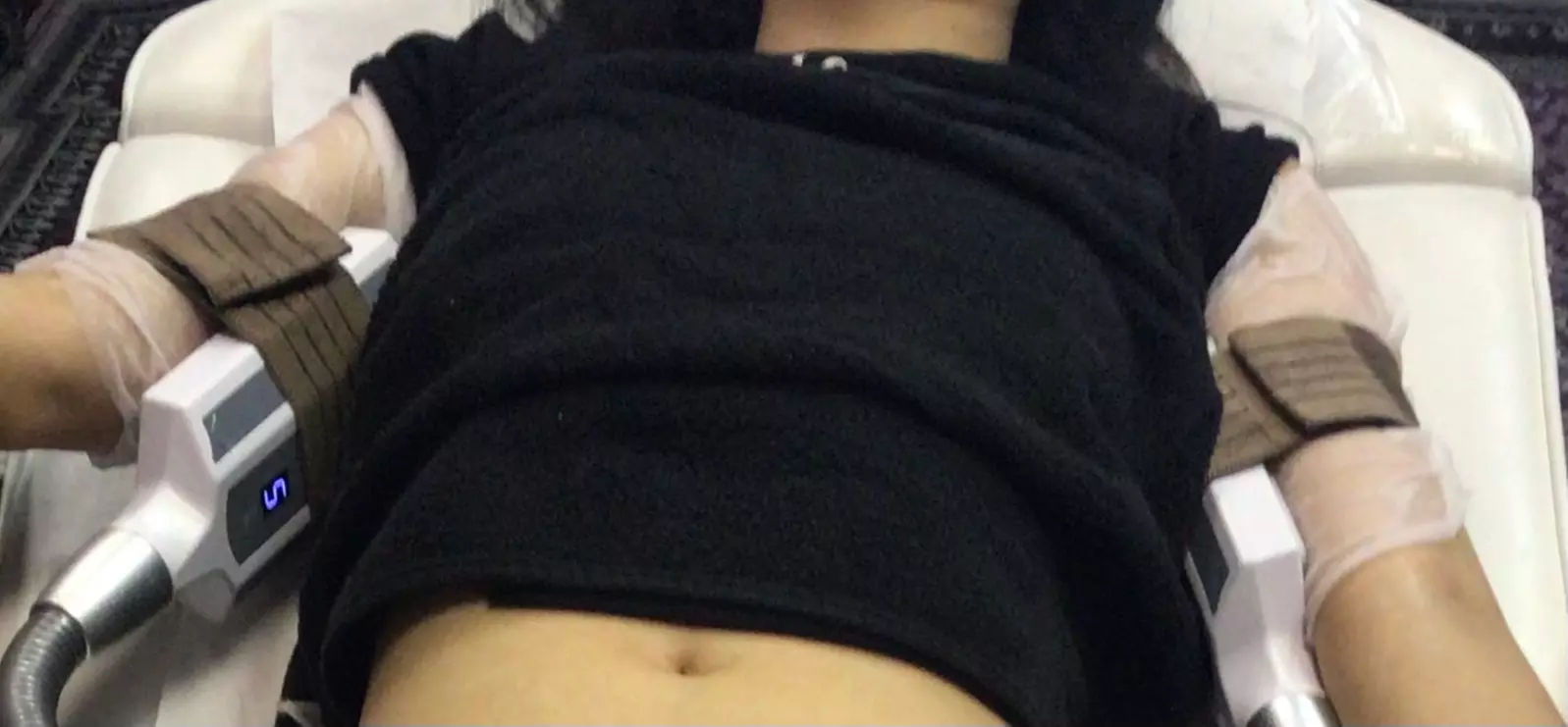 Sculpt with a 30- or 60-Min Laser Lipo 7D + Cryo Sculpting Pads