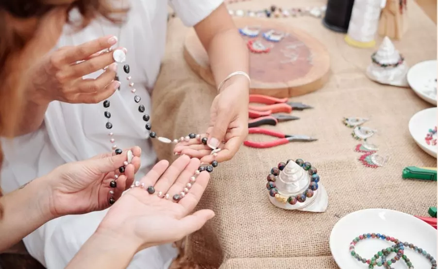 Engage & Learn Jewelry Making in Workshops for Kids & Adults @ Serenity Studio NJ (Up to 20% Off) - Primary Image
