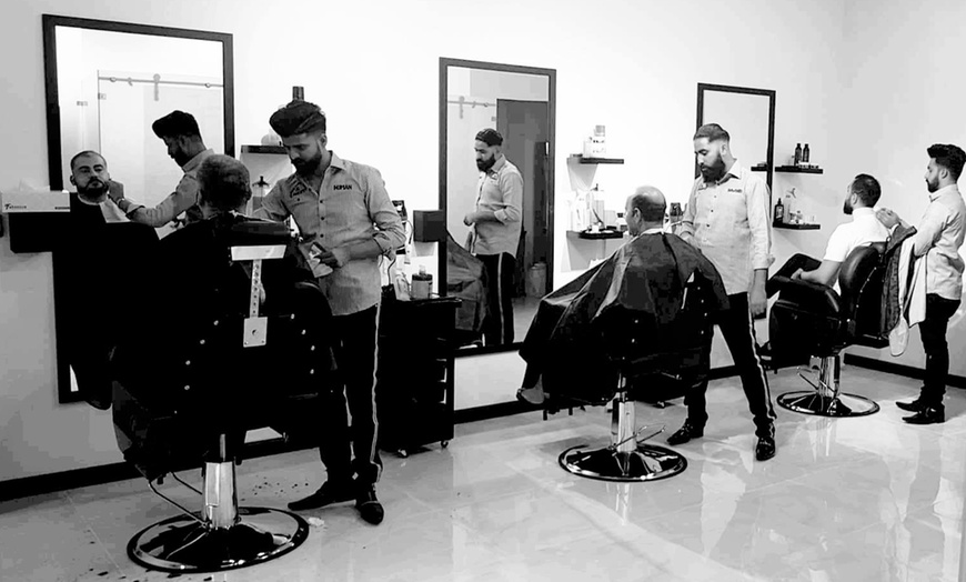 Image 1: Up to 55% Off on Salon - Haircut - Men / Barber 