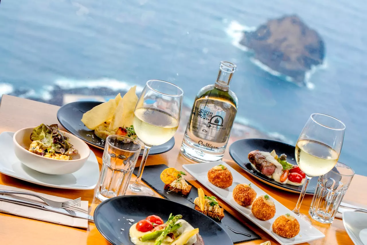 Menú degustación para 2 personas con vistas panorámicas