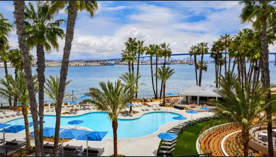 Spa & Pool Day - Swedish Massage or Facial at Coronado Island Marriott