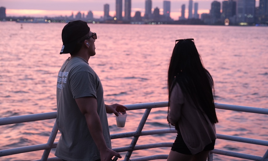Image 7: Comedy & DJ Sunset Cruise: Laughs, Music & Statue Views 