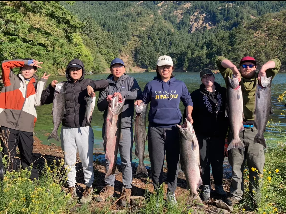 Unforgettable Fishing Adventure: Salmon or Steelhead Trip for Two or Four Anglers  - Primary Image