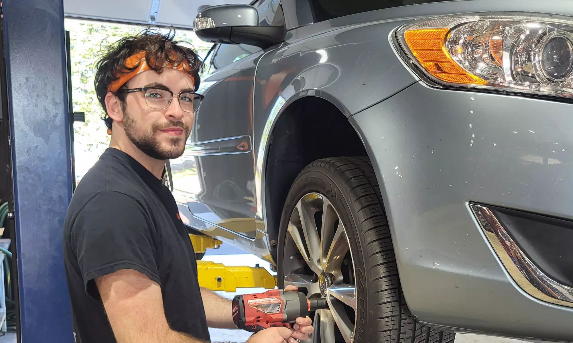 Get a Synthetic Blend Oil Change with Comprehensive Auto Care at Wrenchtec (Up to 51% Off) - Second Medium
