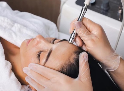 One 60-Min Dermaplaning Facial w Jelly Mask & LED Light - Az skin Rejuvenation