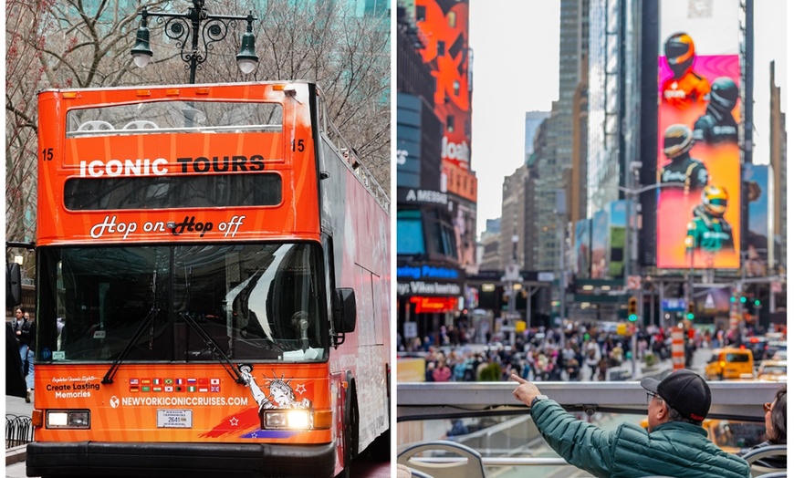 Image 5: Double Views: NYC Night Bus Tour and Free Statue of Liberty Day Cruise