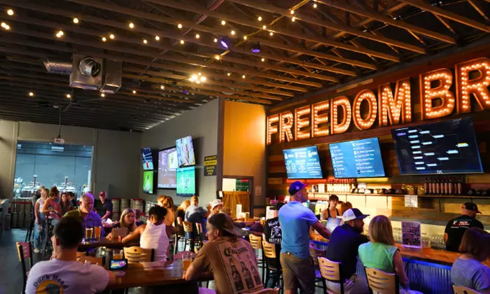 Up to 40% Off on Brewery at Freedom Brew And Shine - Primary Image