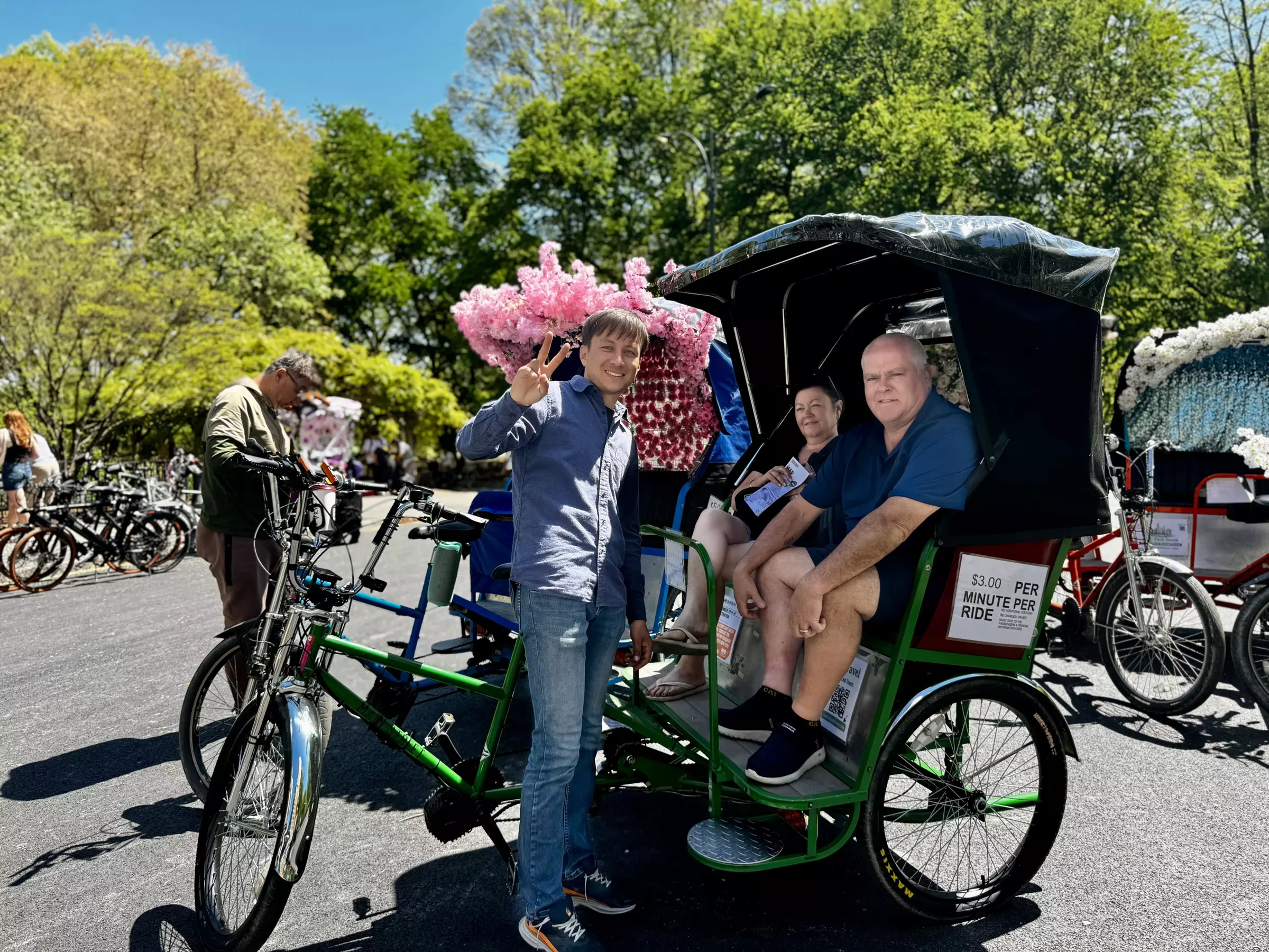 Private Pedicab Tour through Central Park, Iconic Landmarks & Gems
