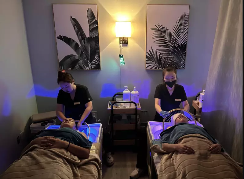 Couples 60- or 90-Minute Hair Spa with Deep Scalp Cleanse and More (Up to 44% Off) - Primary Image
