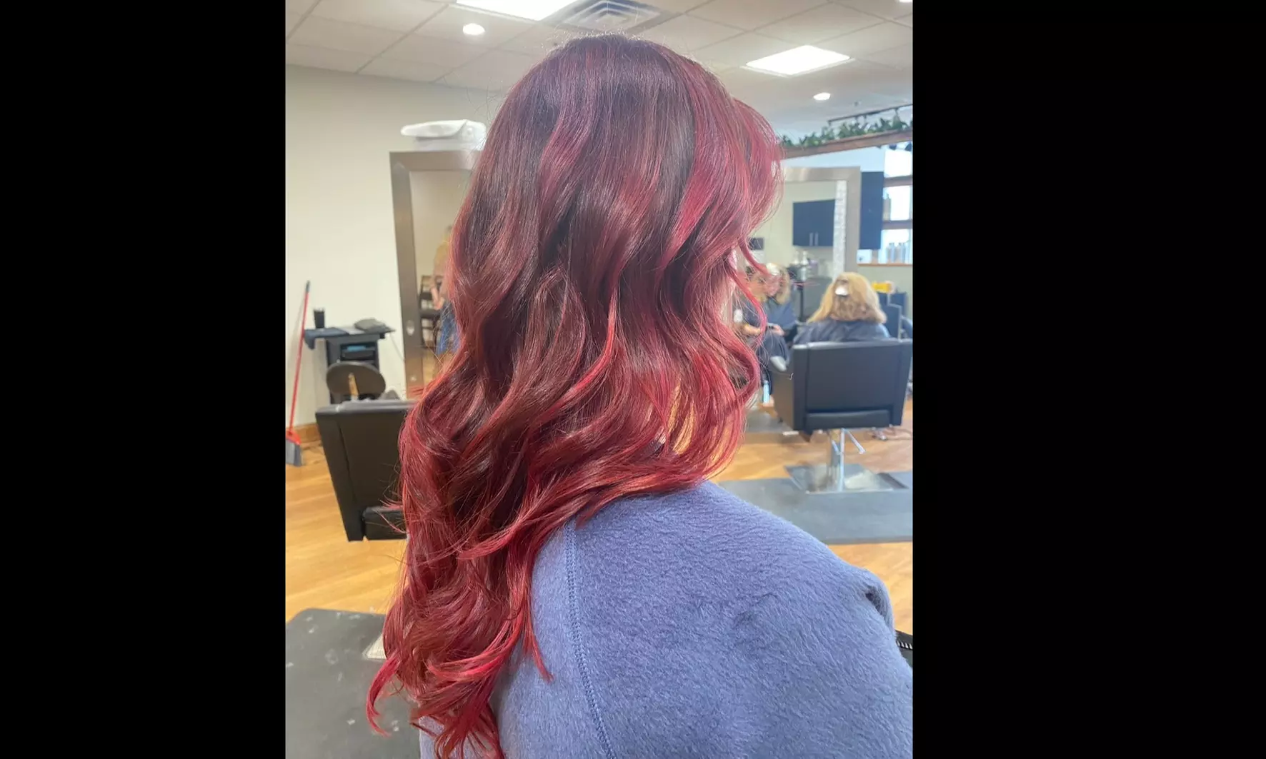 Brazilian straightening treatment for smooth, frizz-free hair