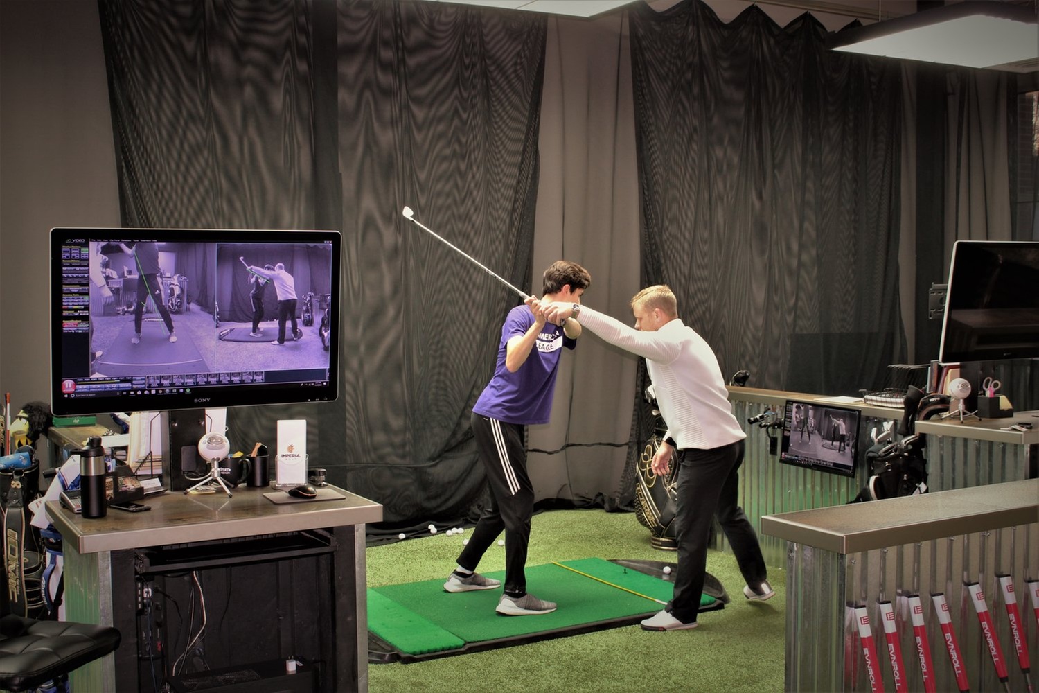 Refine Your Swing with a One-Hour Analysis and Simulator Session