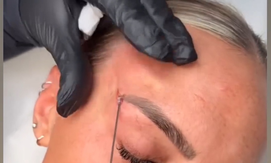 Image 3: Bella Hadid Style Eyebrow Lift With PDO Threads at No Pain All Gain Spa (Up to 30% Off)
