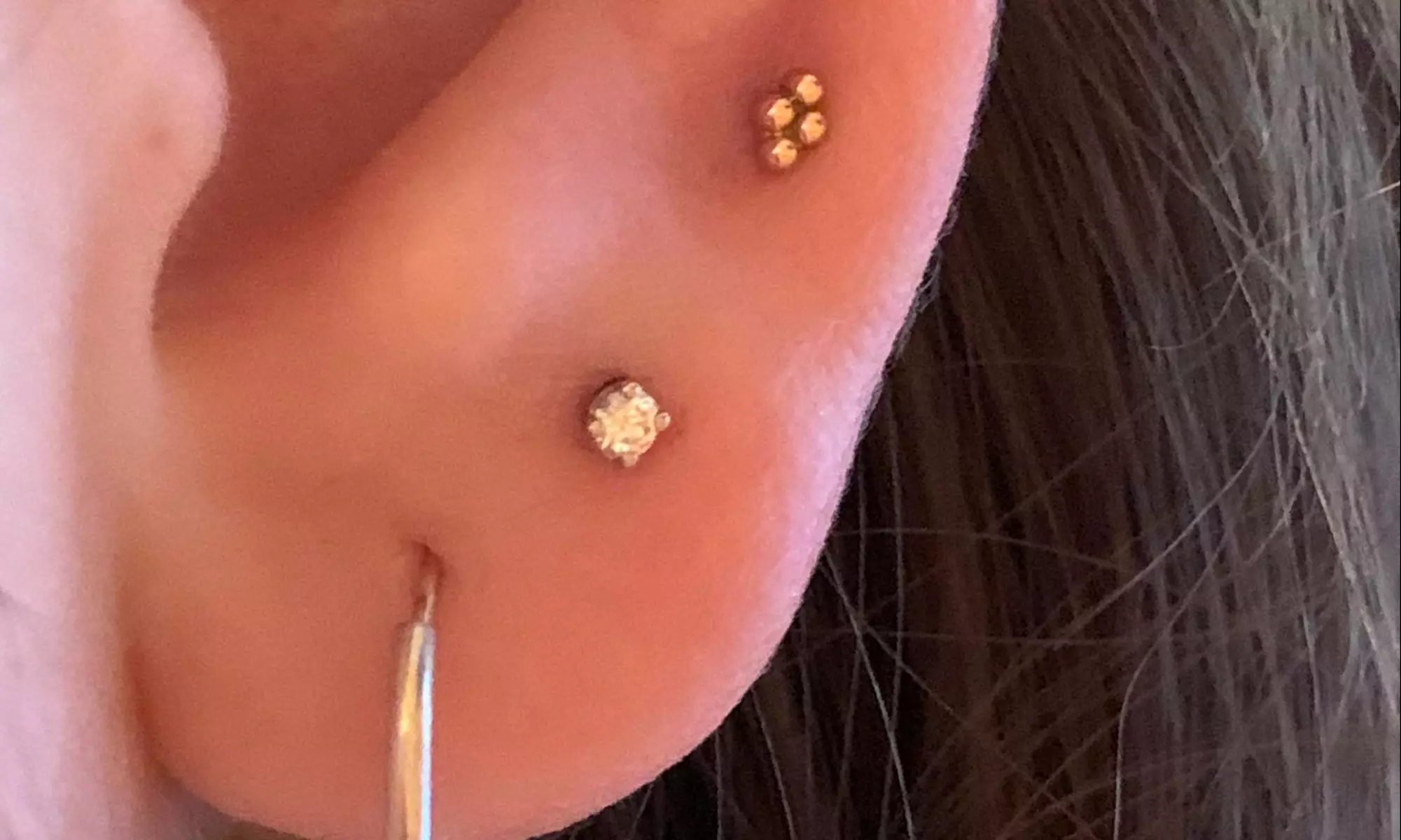 Enhance Your Style with Single or Pair Ear Piercing Session at Diamond Threading (Up to 44% Off) - Primary Image