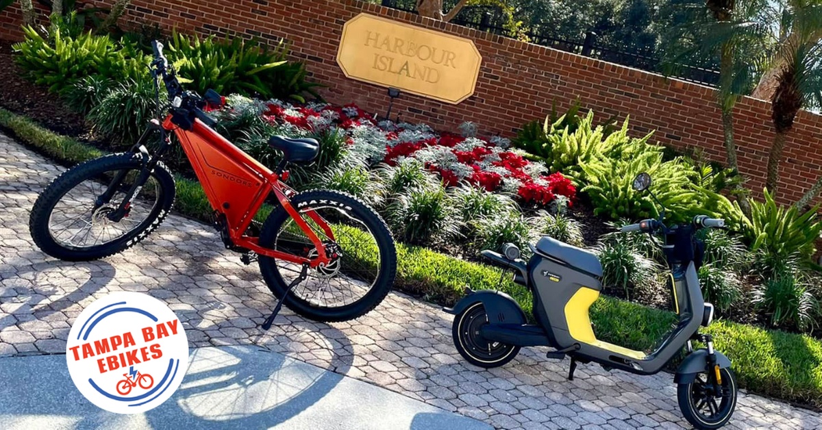 Explore Tampa Bay with a Two Hour Electric Bike City Tour