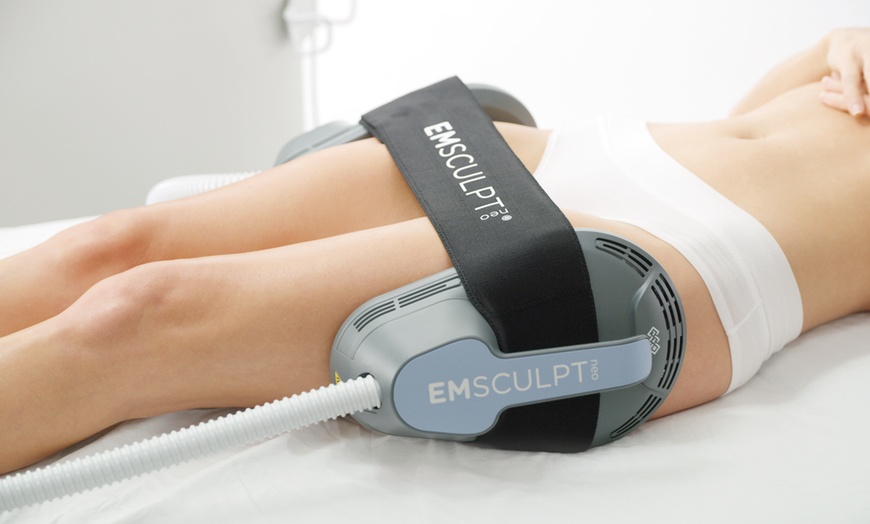 Image 1: One, Two, or Three Sessions of EMSCULPT Body Sculpting Therapy