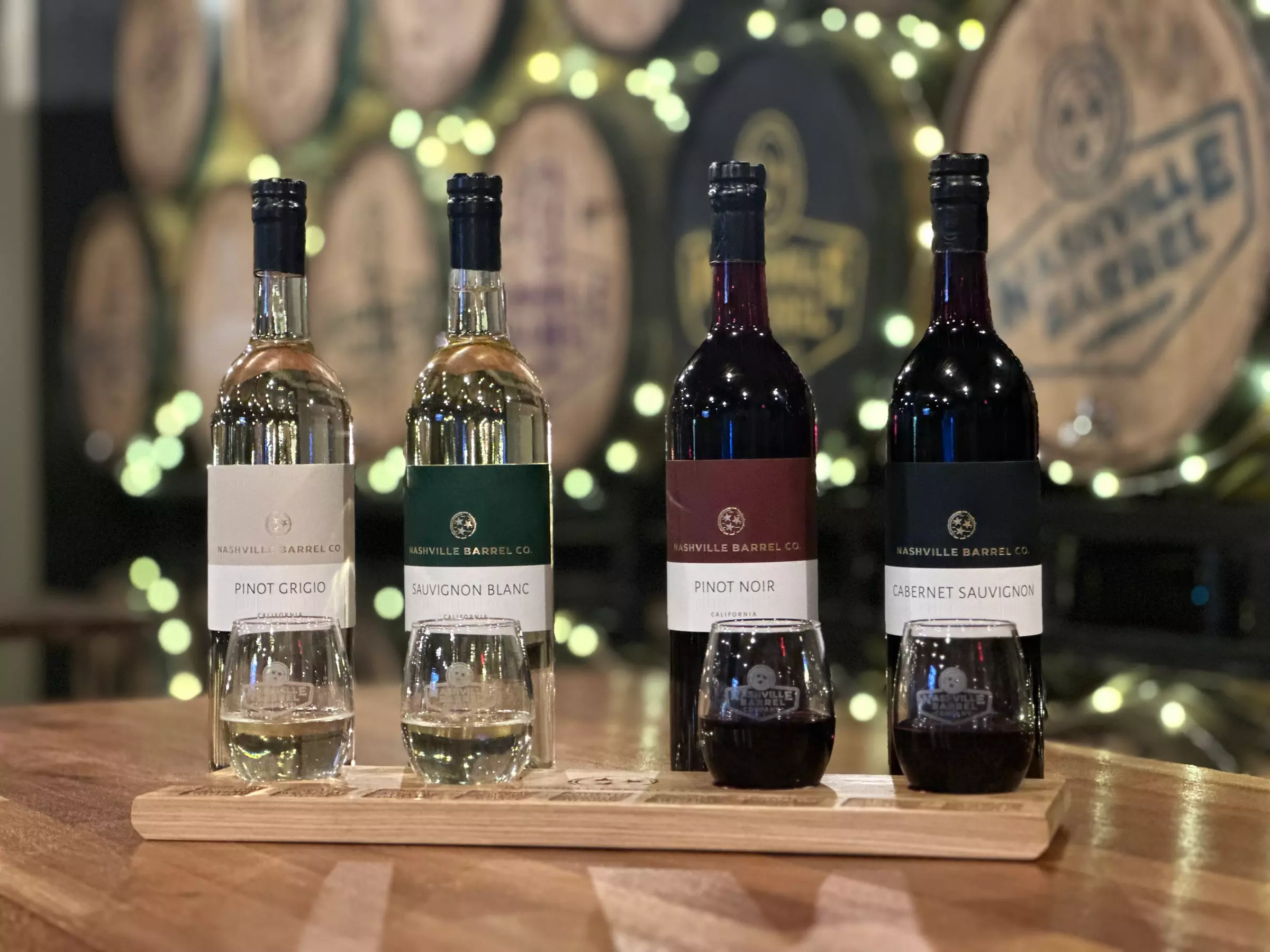 Up to 20% Off on Wine Tasting for Two or Four and Enjoy a Flight of 4 Different Wine at Nashville Barrel Company - Primary Image