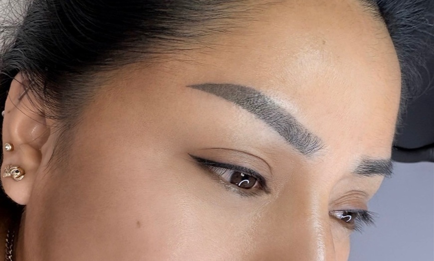 Image 1: Enhance Your Brow with Nano or Ombre with or without Touch Up 