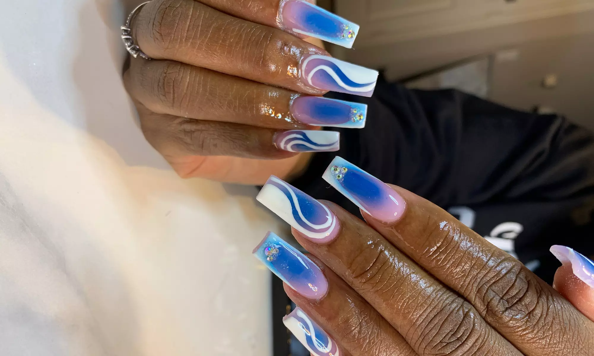 Up to 47% Off on Nail Salon - Mani-Pedi at 4 Real Nailz - Primary Image