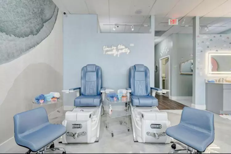 Juvie Kids Salon's Relaxing Pedicure & Full Set Acrylic Nails with up to 50% off for all ages - Primary Image