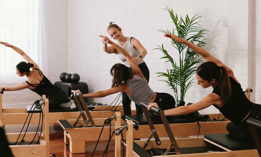 Image 1: Join Hornsby's Reformer Pilates Class