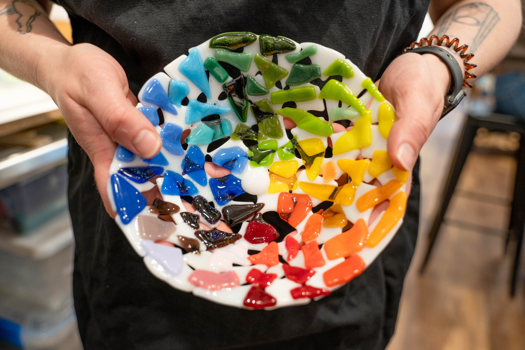 Create Your Own Fused Mosaic Bowl in an Exciting Workshop