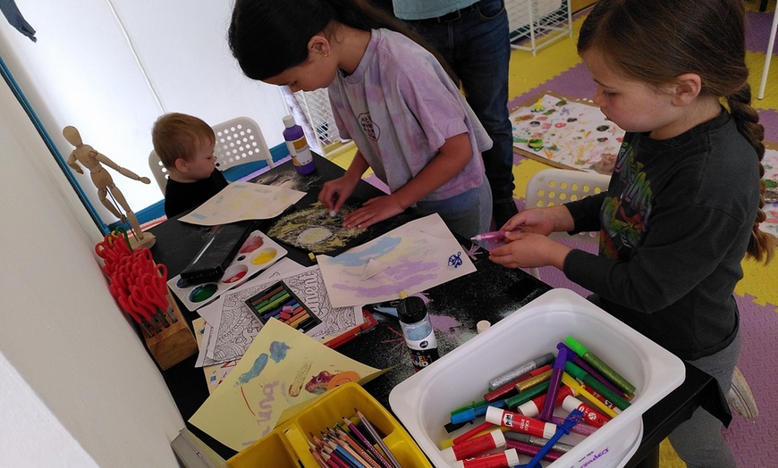 Image 1: Art & Craft Unrestricted Play Session For Parent, Children or Family