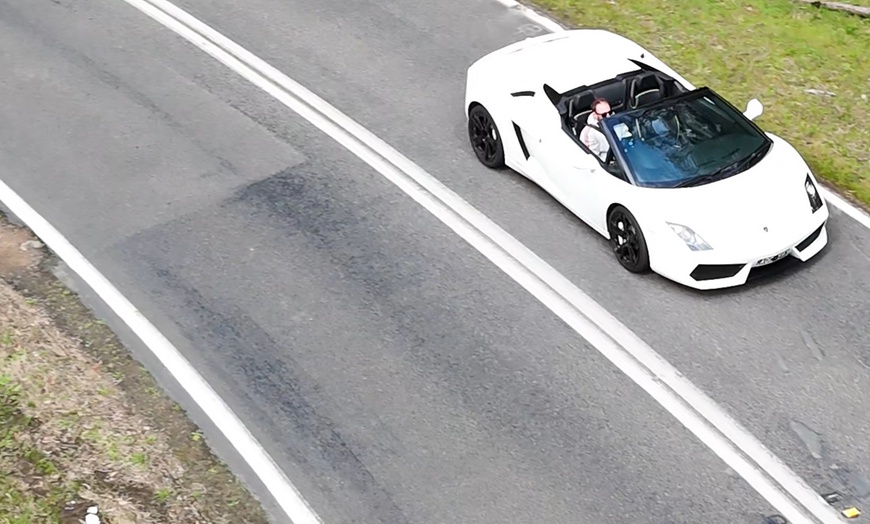 Image 6: Feel the Thrill with a 30-minute Lamborghini Drive or Ride!