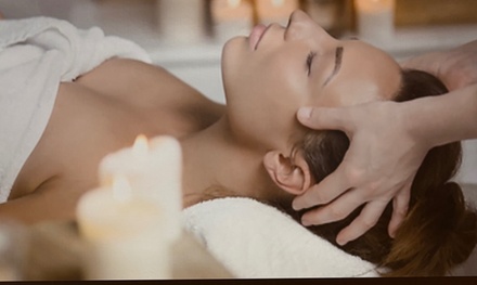 One 60-Min Head Therapeutic Massage with Aromatherapy - Crystal Nails & Spa