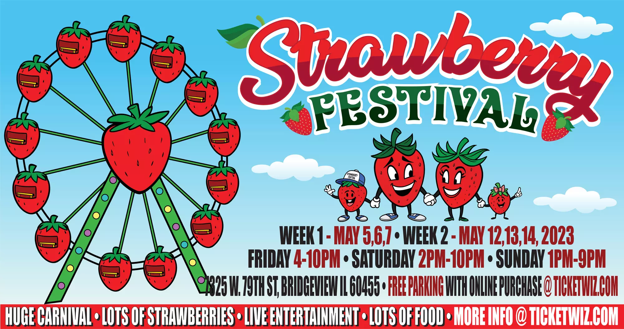 Strawberry Festival on May 5th-14th - Primary Image