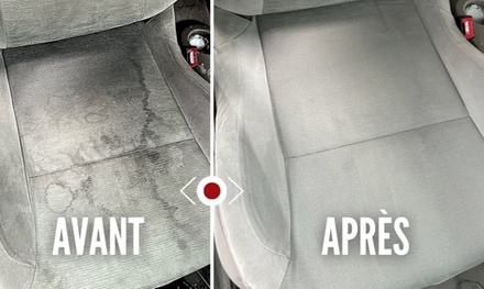 Nettoyage intérieur avec injection extraction des sièges - À domicile - O.Detailing