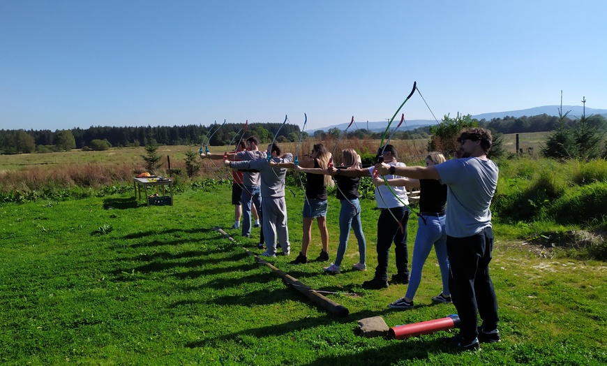 Image 1: Experience Archery, Axe Throwing, Air Pistols & More 